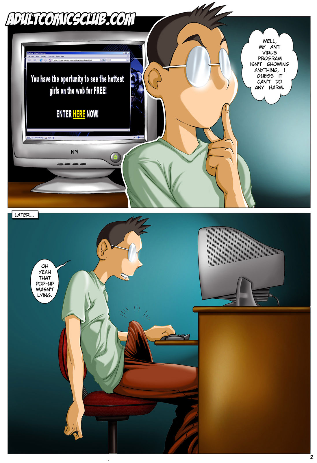A Geek's Life page 2 full