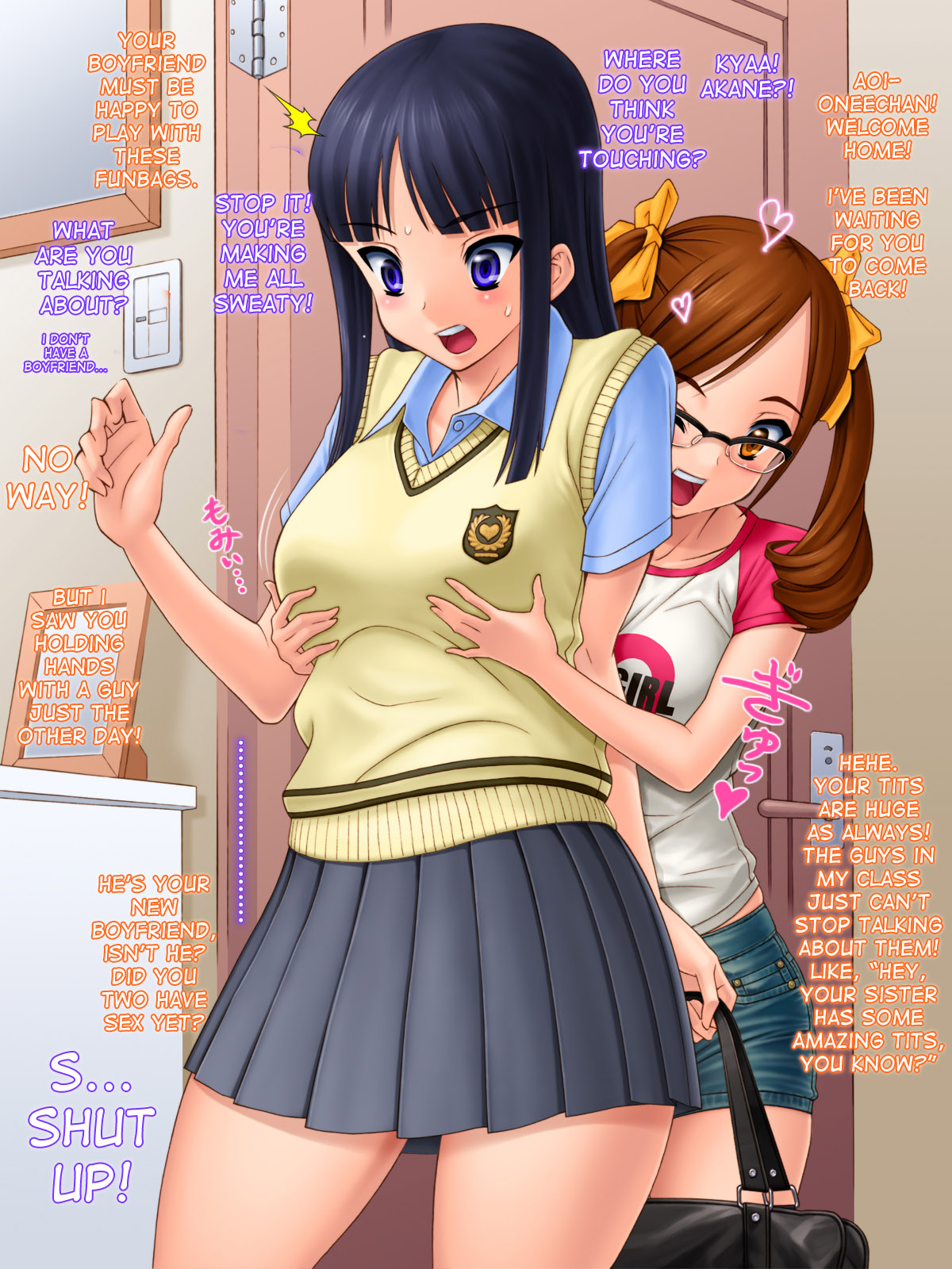 Futanari Shimai no Shima-pan page 2 full