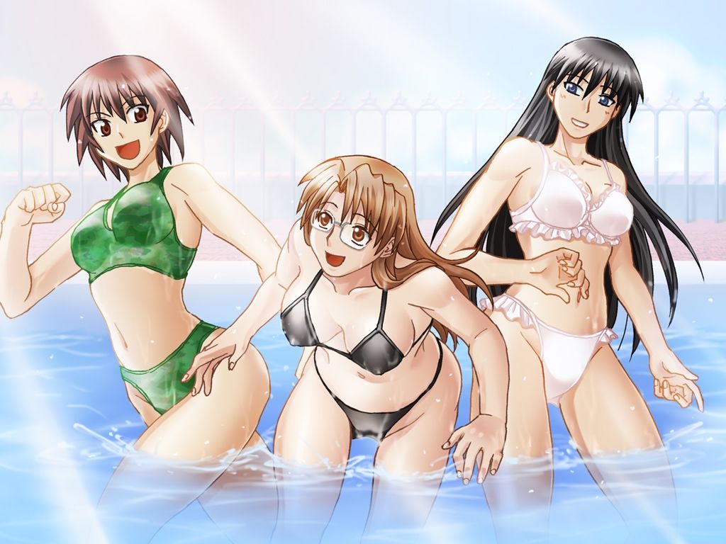 Yokubou Kaiki Tokusenshuu - Rape in Aware na Mizugi Bijo-tachi - page 2 full