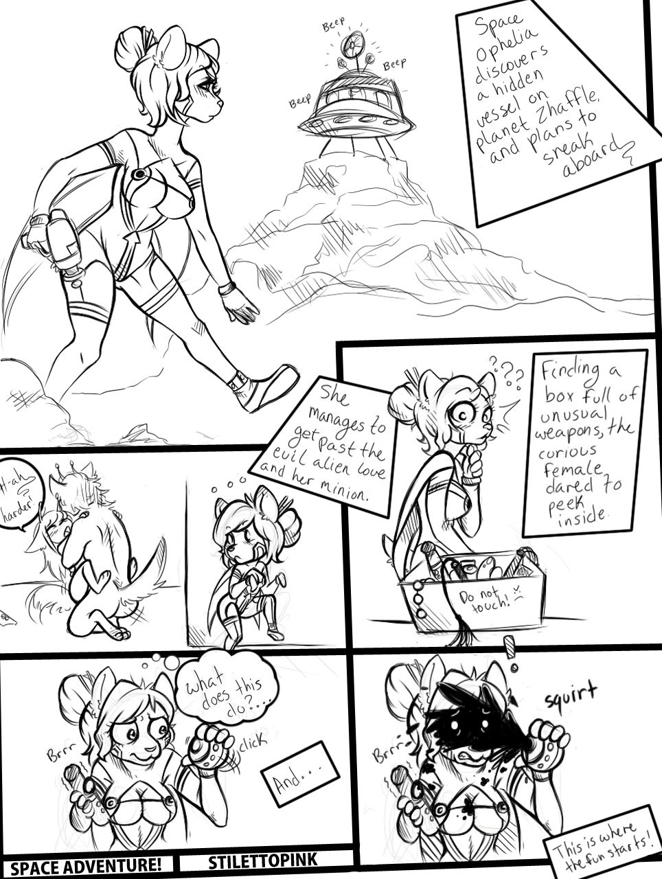 Space Adventure! page 1 full