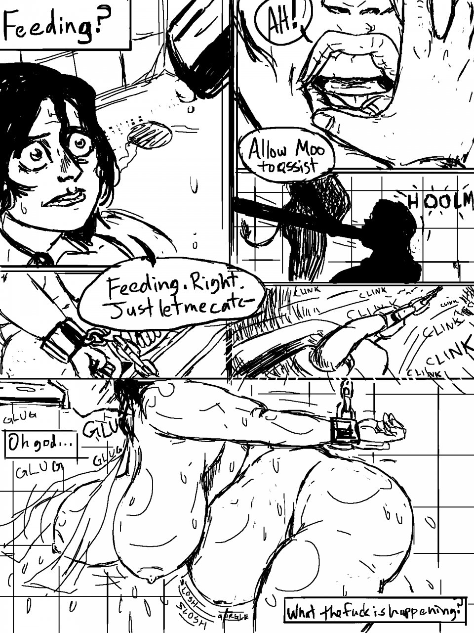 Demon Cow Comic page 3 full