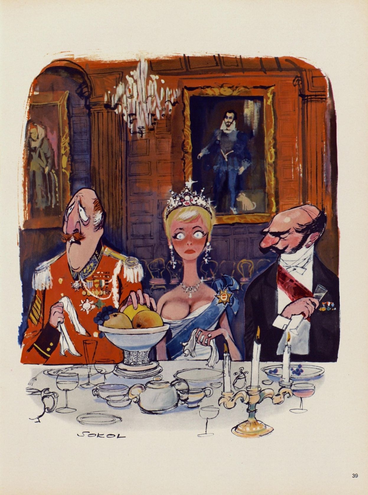 Erich Sokol - Playboy cartoons page 3 full
