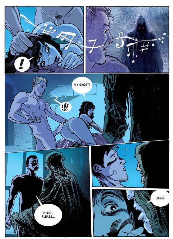 El Jueves - Pencomix - by Milk - Ana Morgana part 3 - English Translation page 3 full