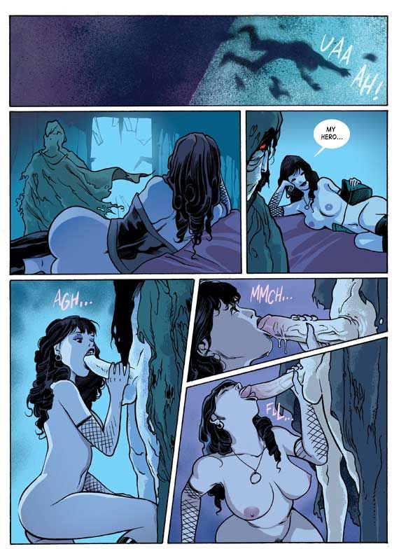 El Jueves - Pencomix - by Milk - Ana Morgana part 3 - English Translation page 4 full