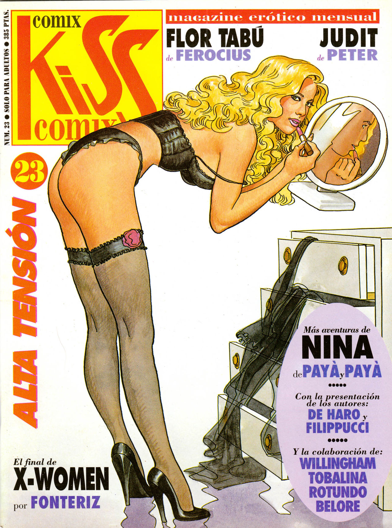 Kiss Comix #023 page 1 full
