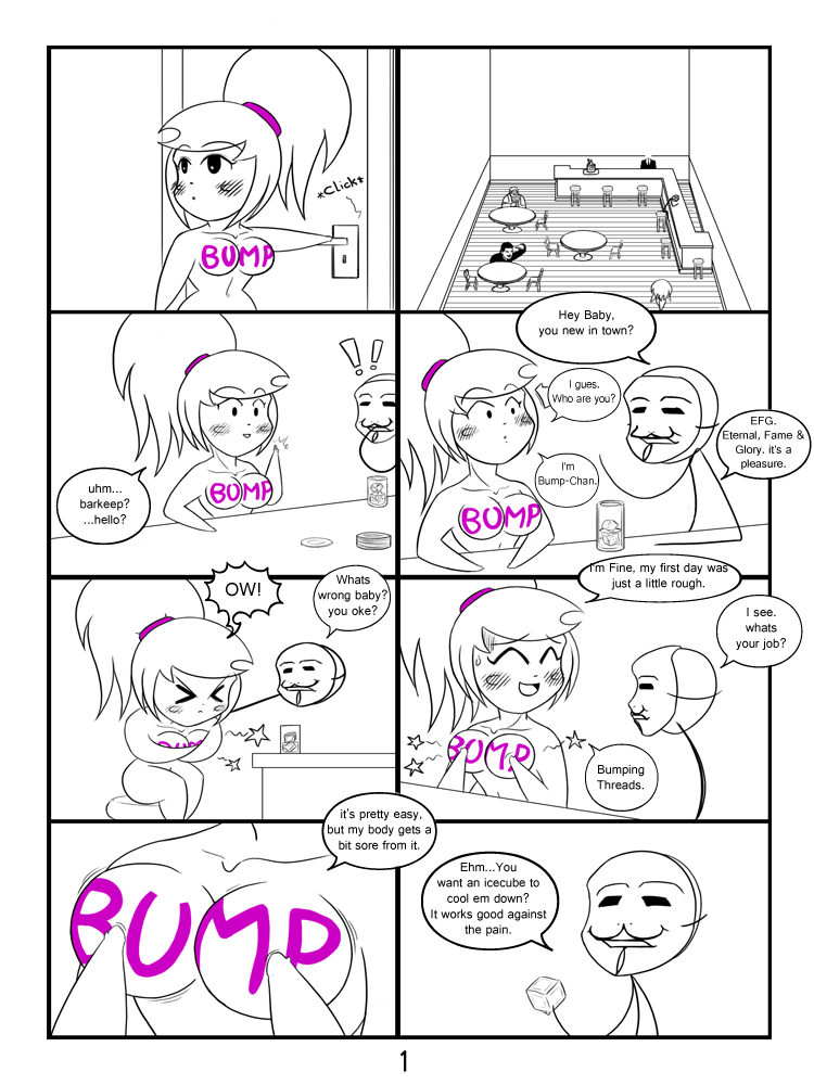 Bump Chan comic & bonus page 3 full