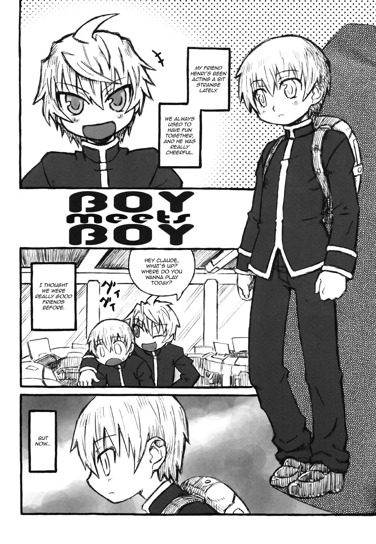 BOY meets BOY  =SW & Ero Manga Girls= page 3 full