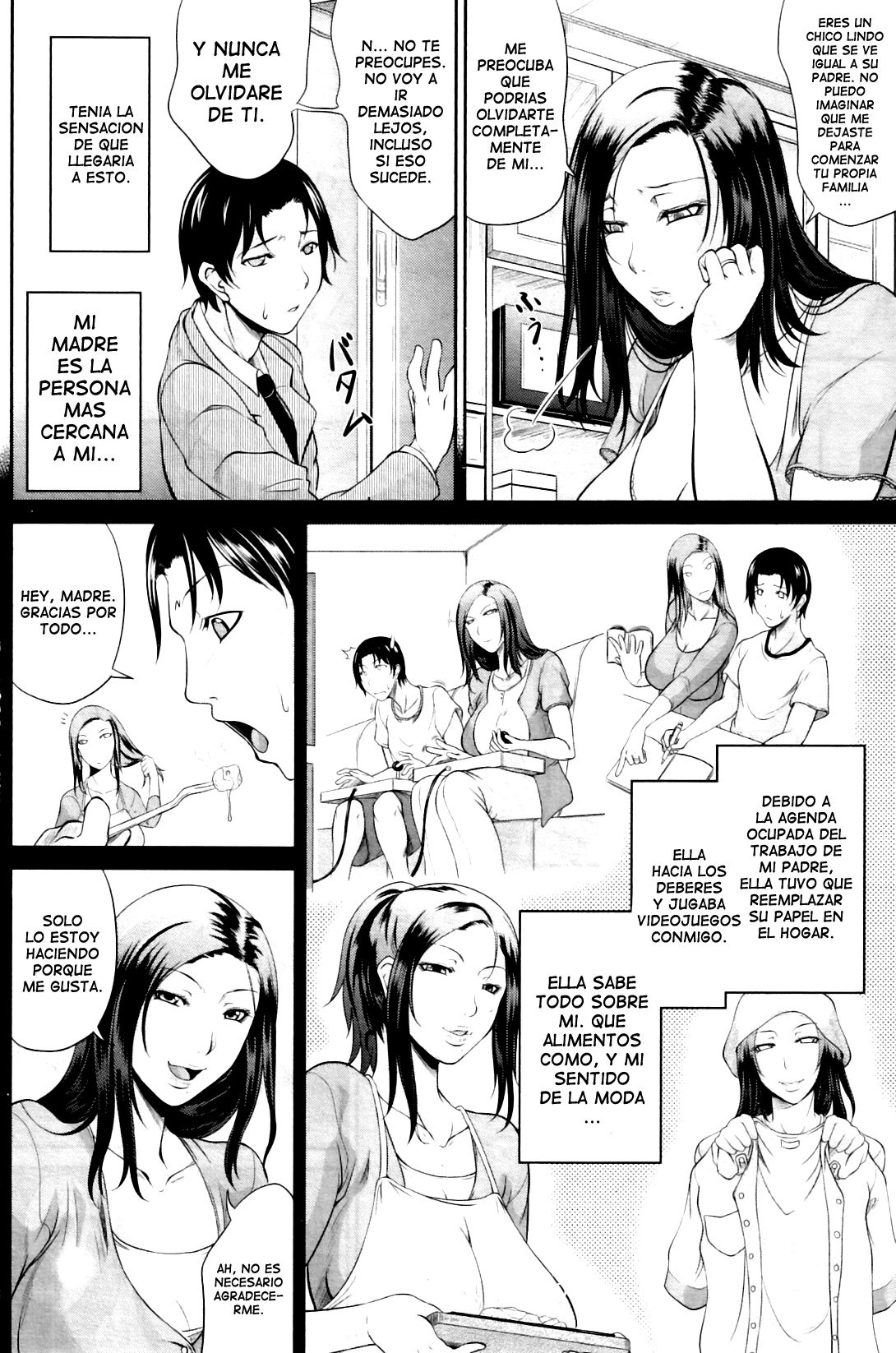 Mama no Kyouikuteki Shidou | Mommy's Sex Education page 4 full