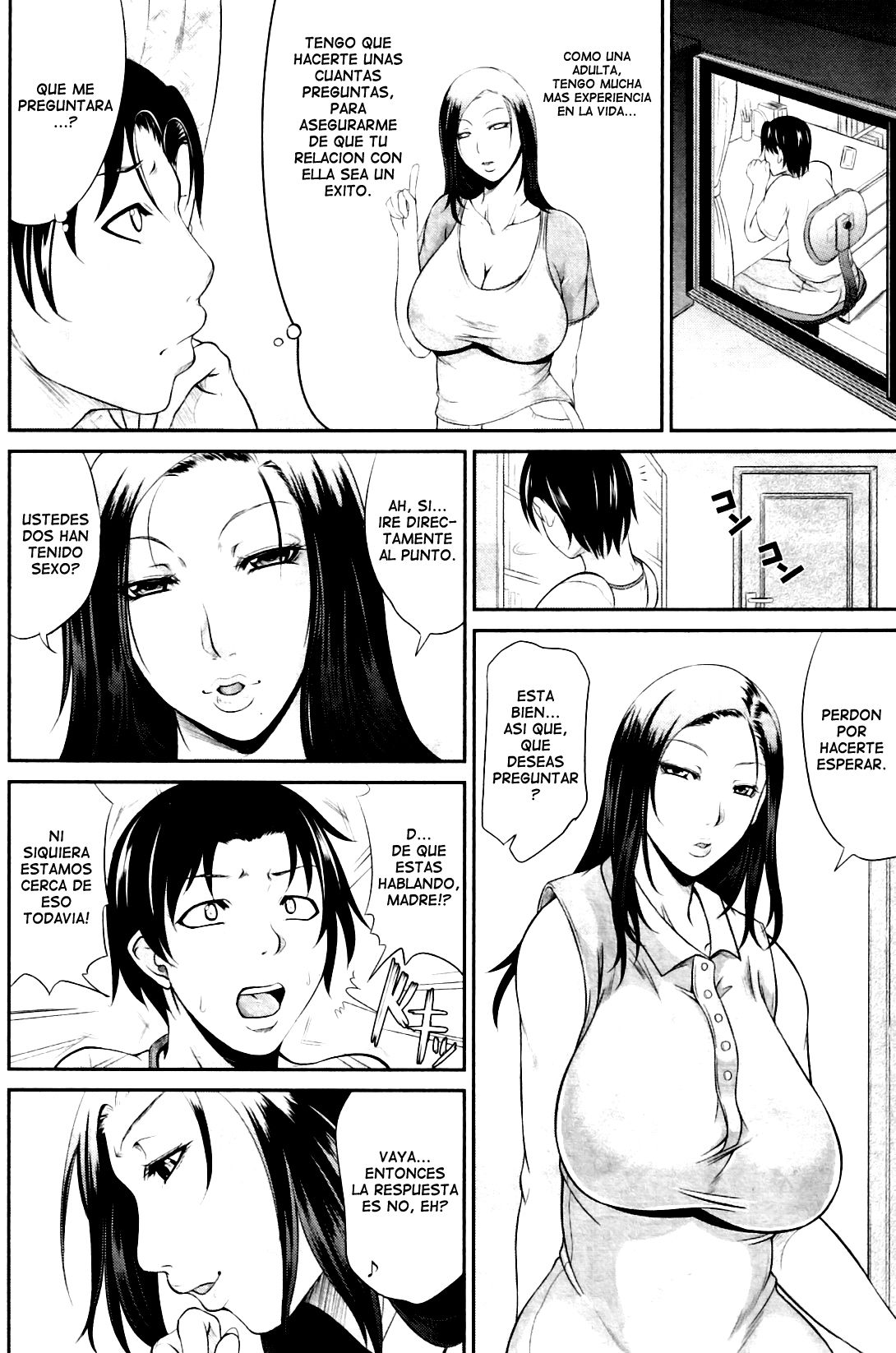 Mama no Kyouikuteki Shidou | Mommy's Sex Education page 6 full