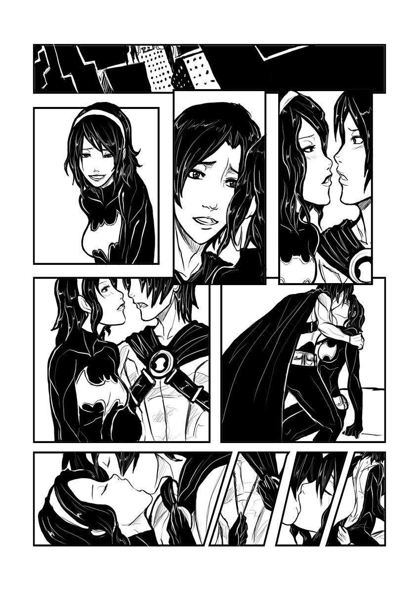 Cassandra Cain/Bruce Wayne page 1 full