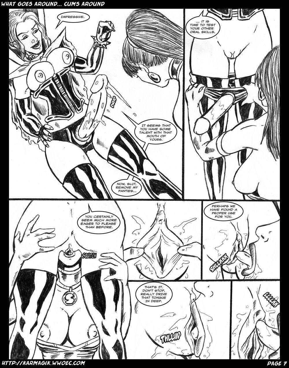 What Goes Around... Cums Around page 7 full