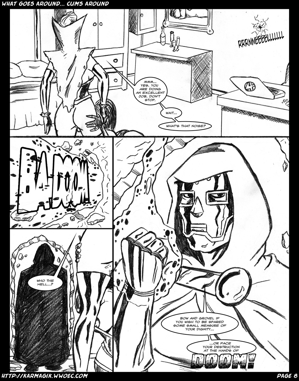 What Goes Around... Cums Around page 8 full