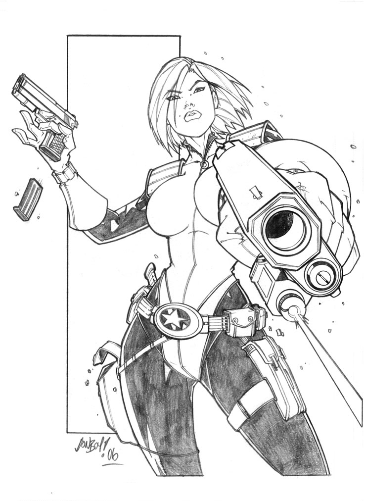 dc, marvel and comic girls 2 page 5 full