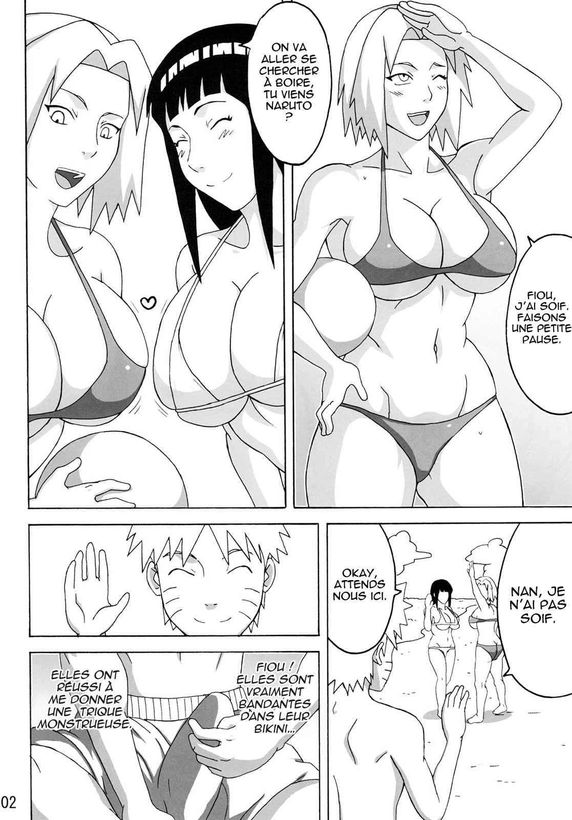 Tsunade no Insuiyoku | Tsunade's Obscene Beach page 3 full