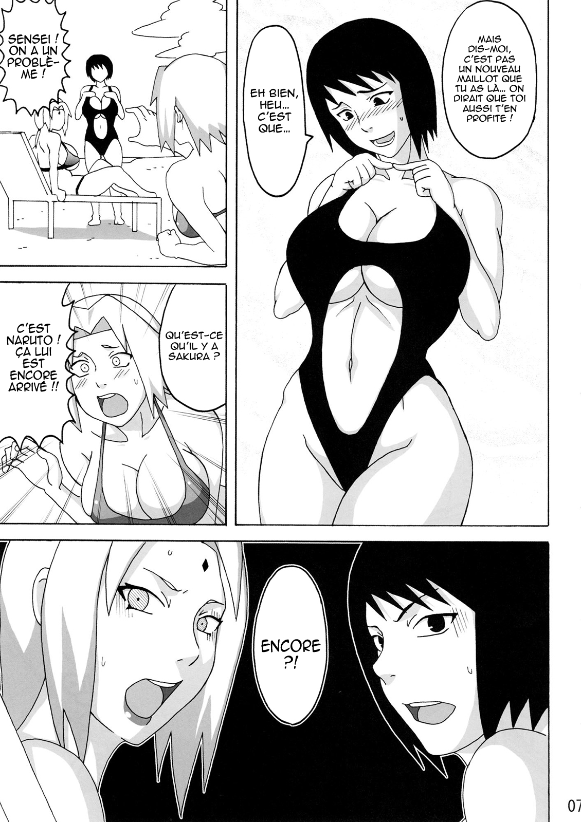 Tsunade no Insuiyoku | Tsunade's Obscene Beach page 8 full