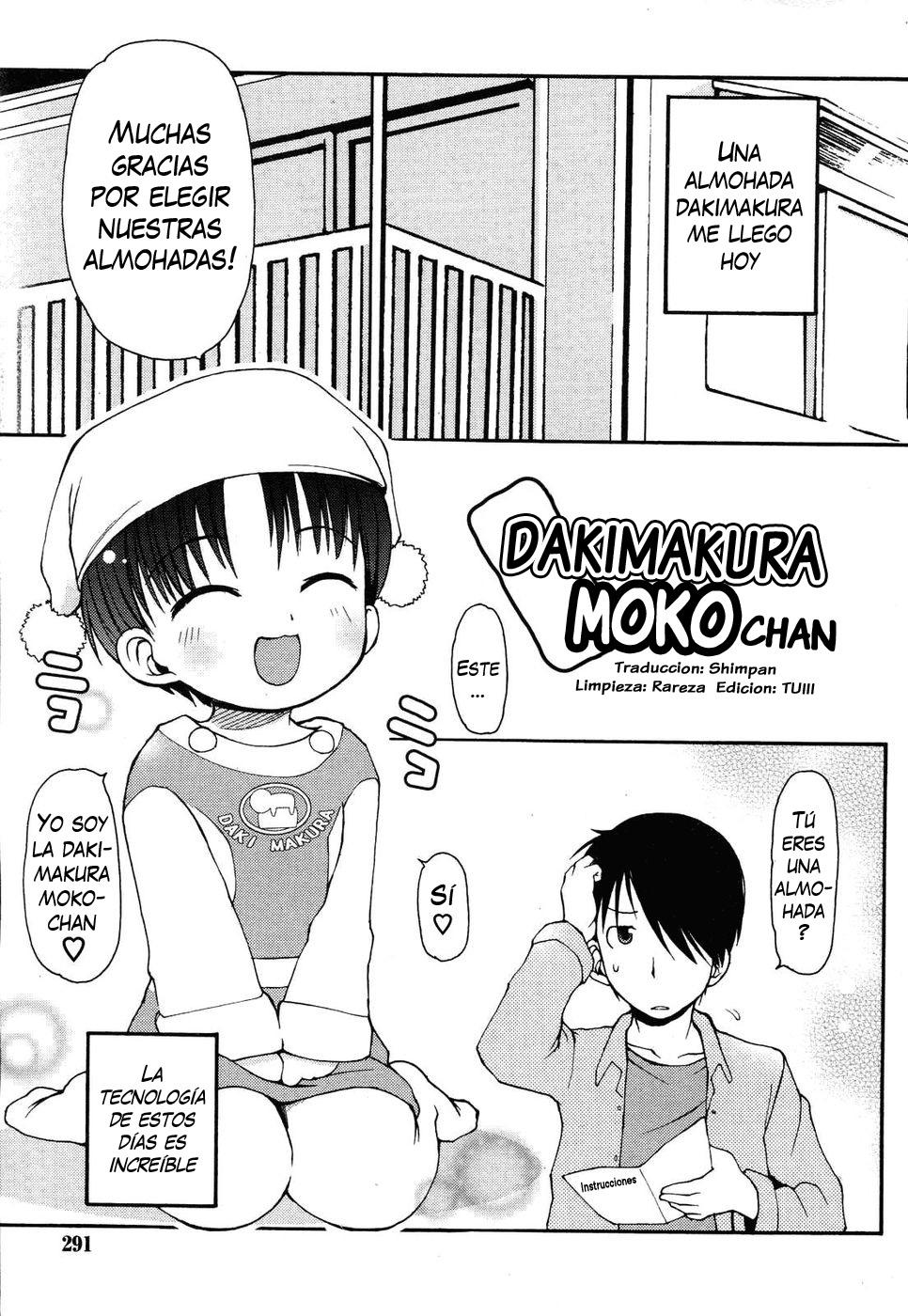 Dakimakura Moko-chan page 1 full