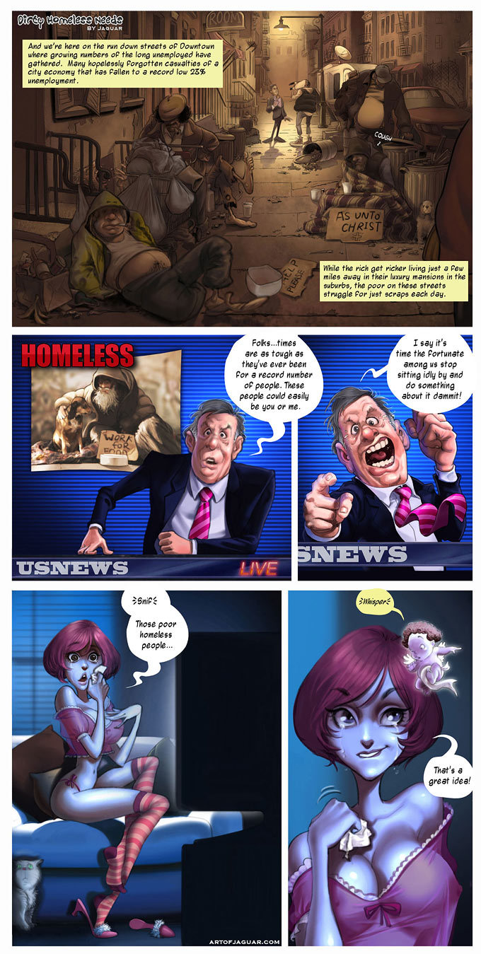 Dirty Homeless Needs page 1 full