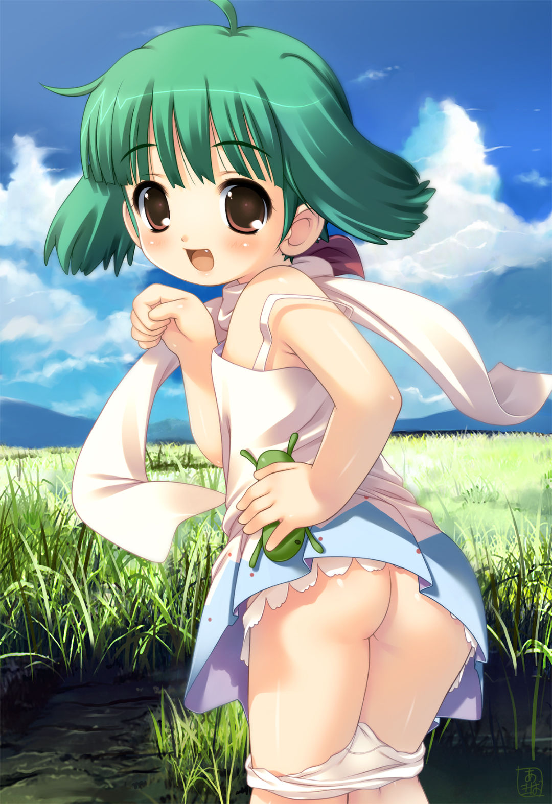 Akiba Hideki CG Shuu 16: Seirei no Uta page 2 full