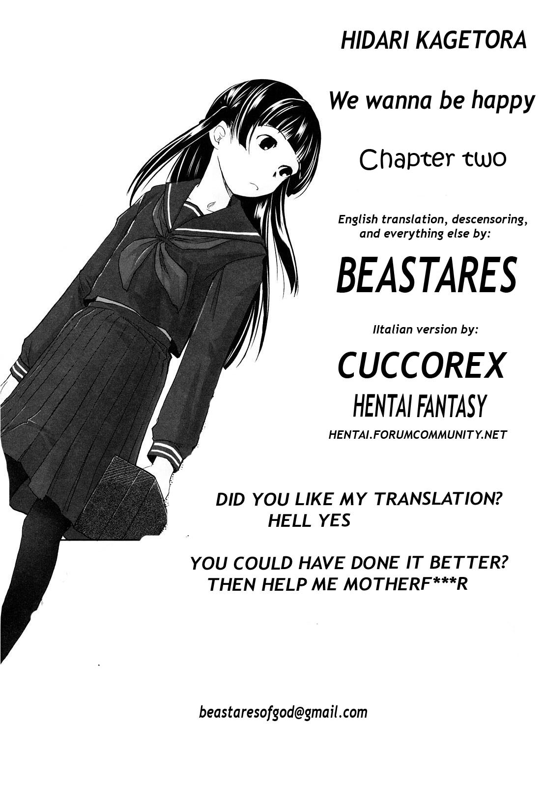 We wanna be happy chapter two page 1 full