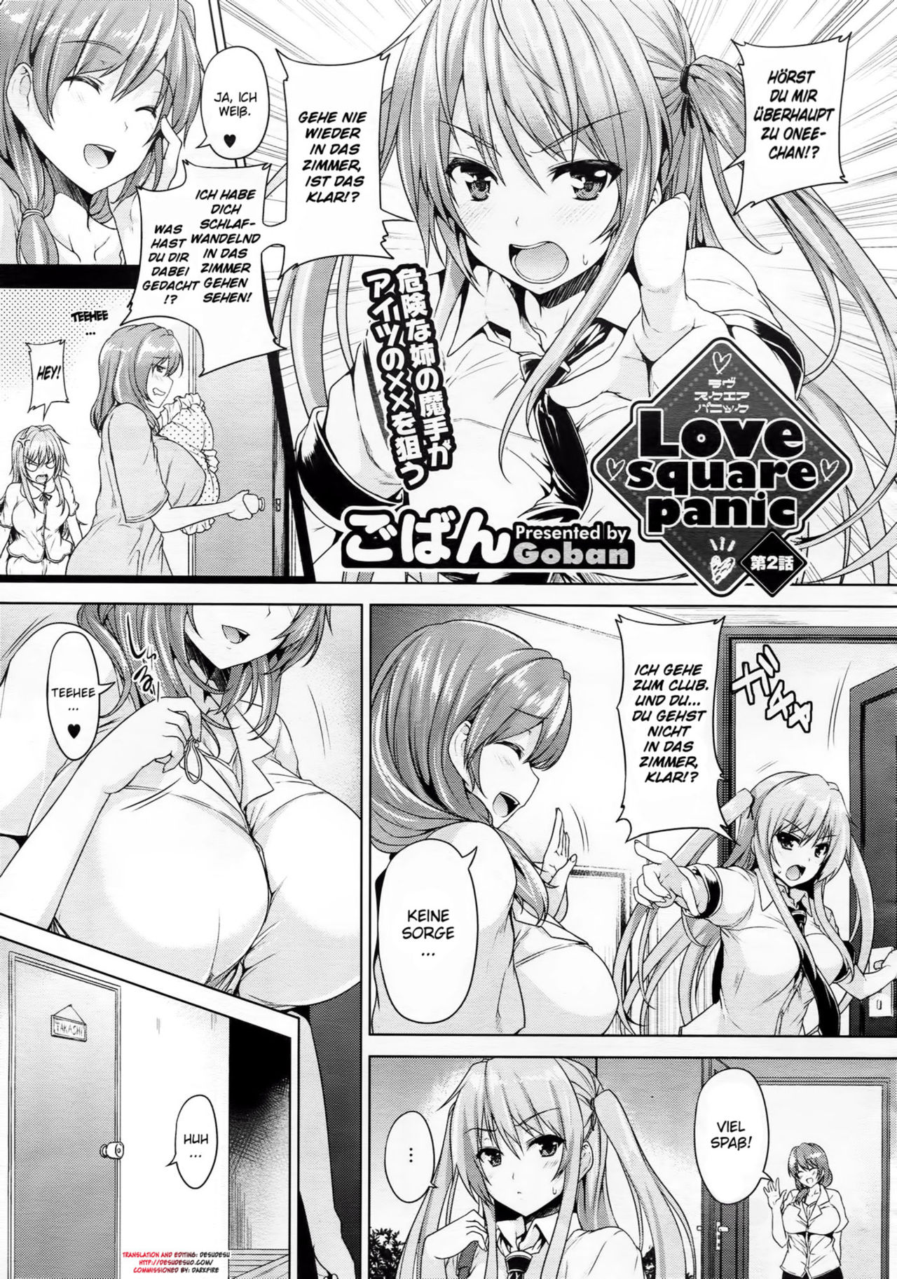 Love square panic Ch. 2 page 1 full