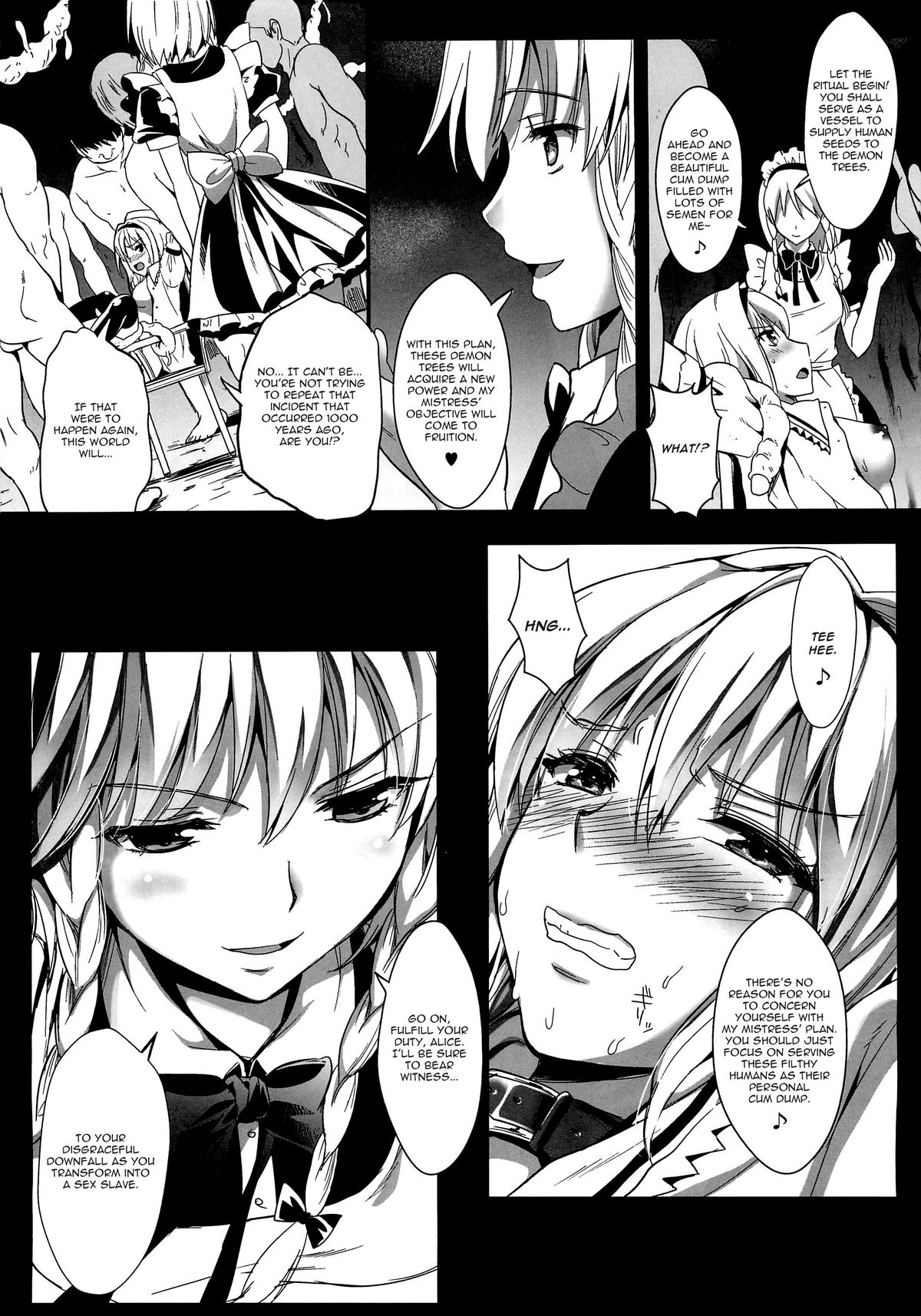 R Shoku 2B -Toraware Alice- | R Shoku 2B ~Captive Alice~ page 8 full