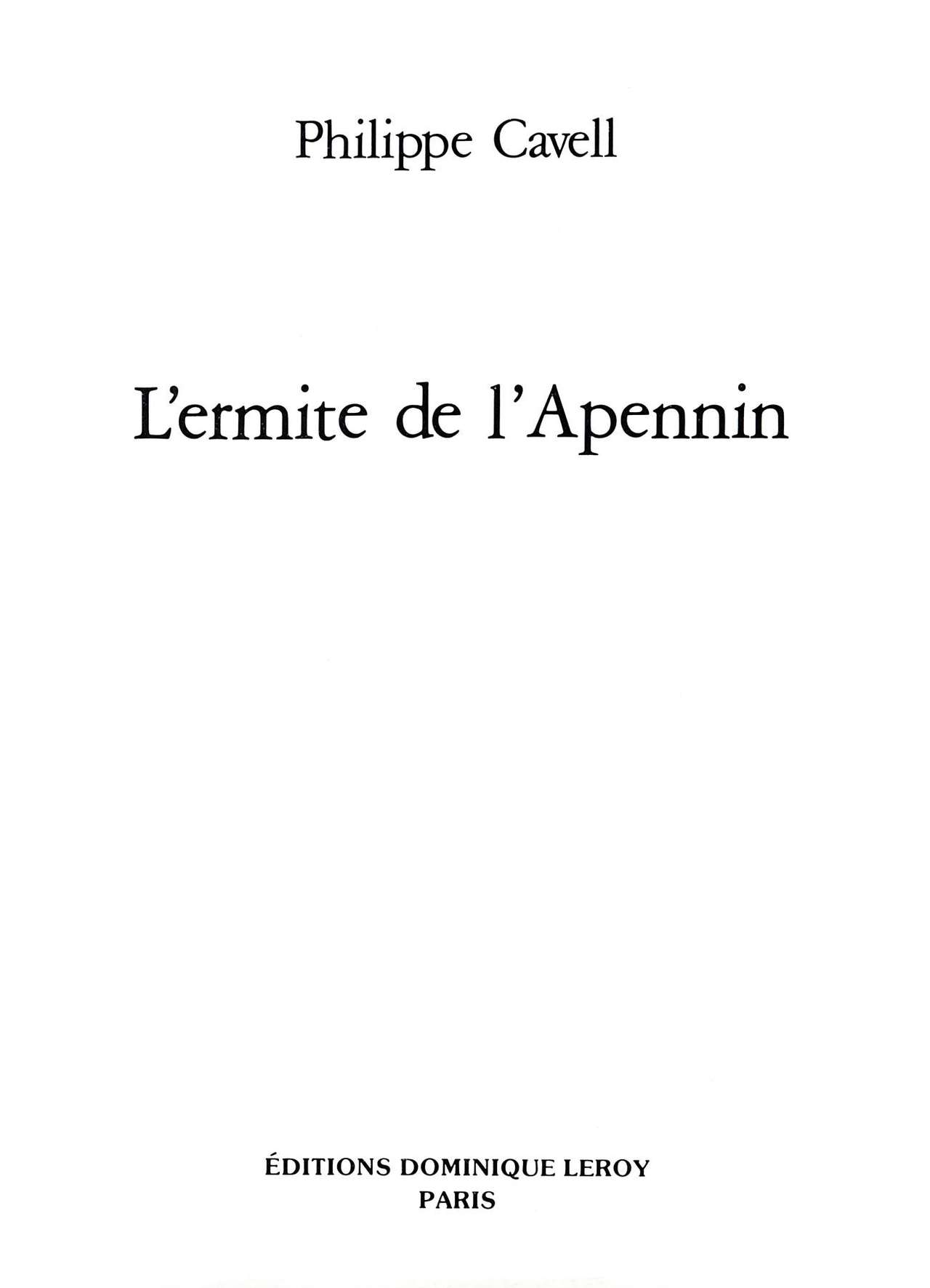 Juliette de Sade 2 - L'ermite de l'Apennin page 6 full