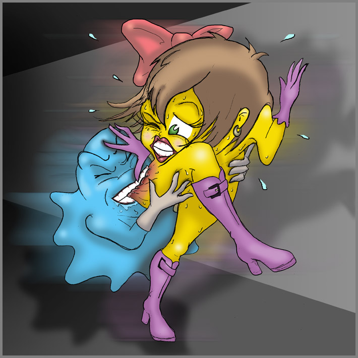 Ms. pac-man Vore decendingskulls page 2 full
