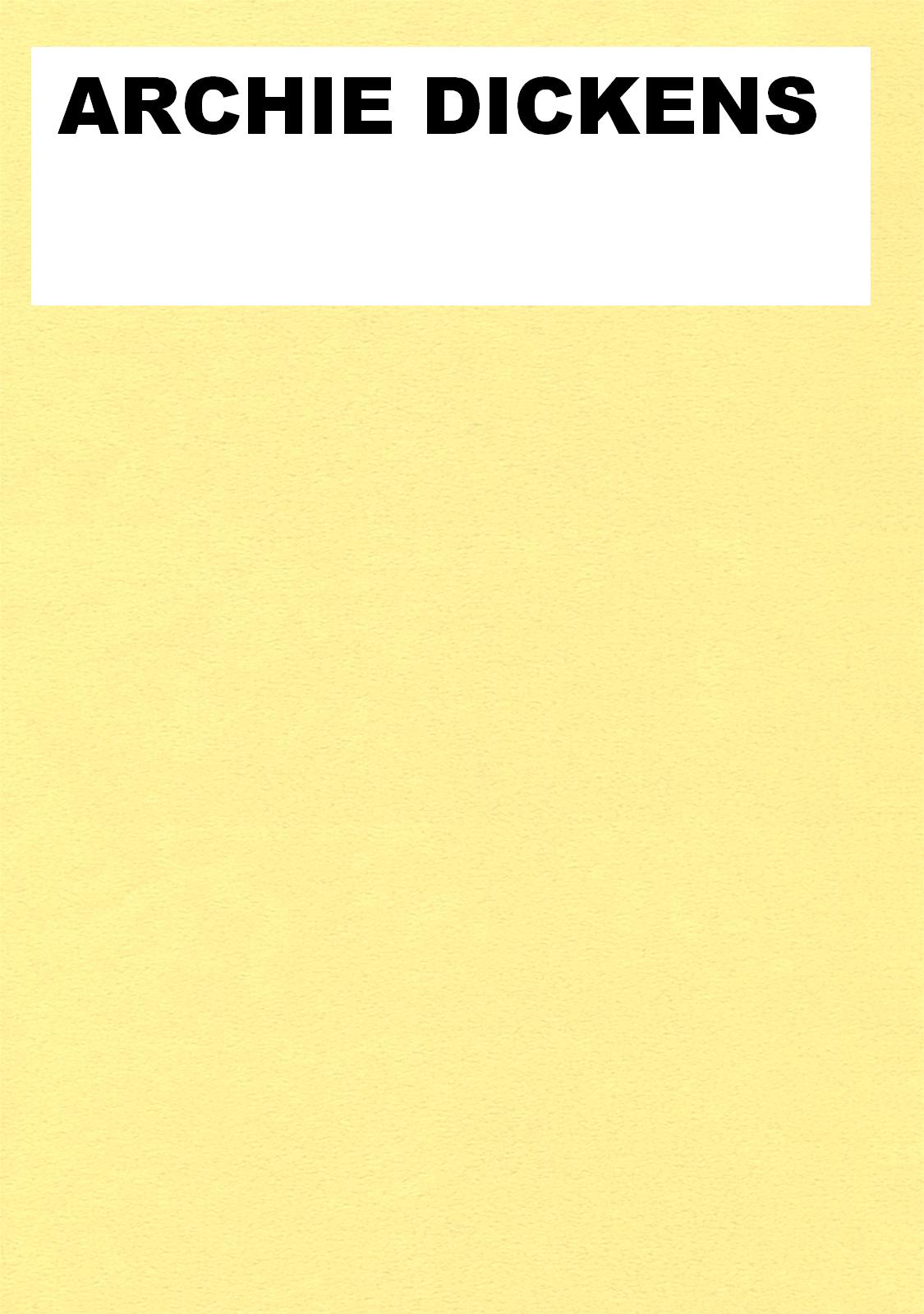 EROTIC ART COLLECTOR 0023 ARCHIE DICKENS 1.5 page 1 full