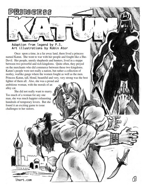 Princess Katún page 1 full