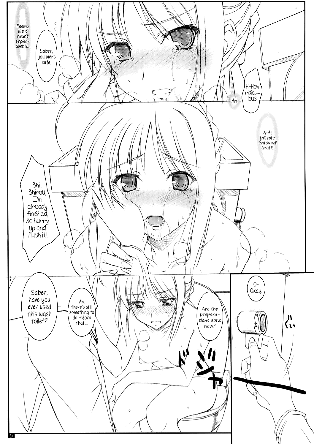 Puni Saber-san Nyaa | Squishy Saber-san Nyaa page 8 full