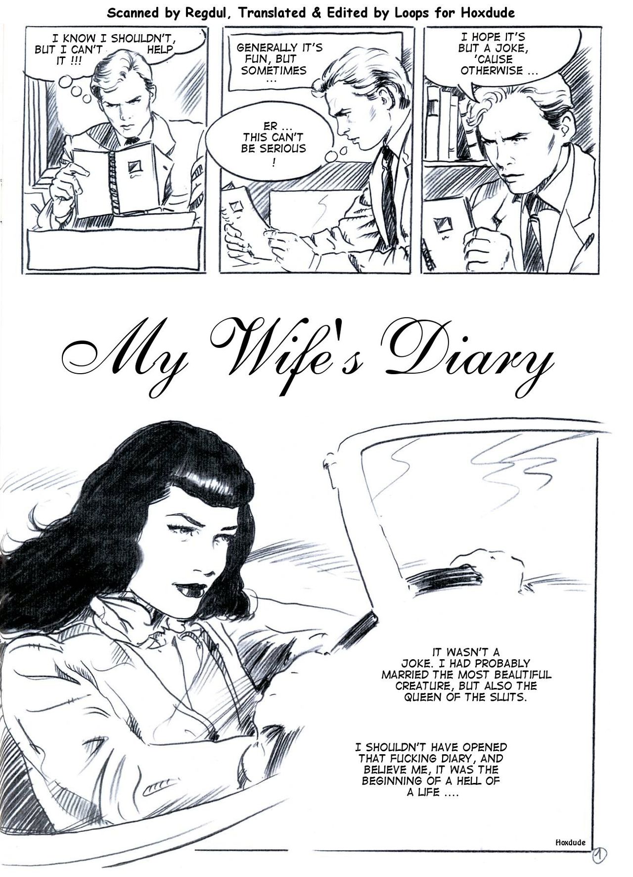 My Wife's Diary page 1 full