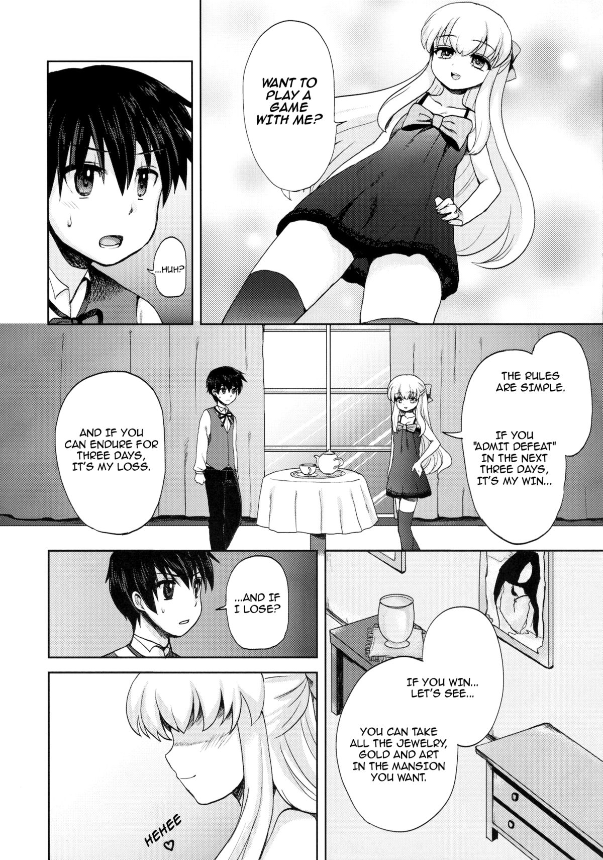 Futanari Ojousama Zettai Shijou Shugi | Lady Dickgirl Absolute Supremacy Doctrine  =Short Wharf= page 7 full
