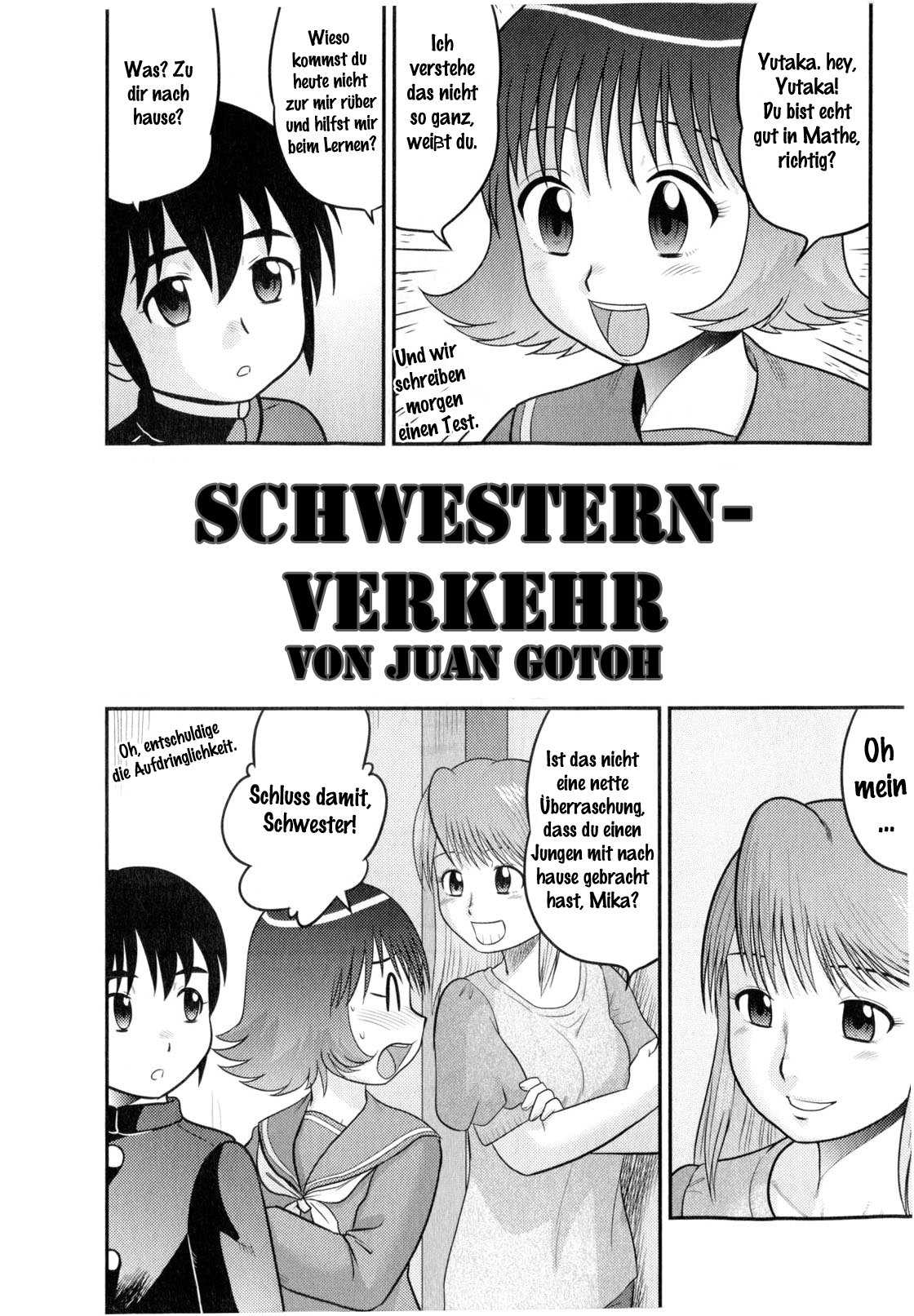 Shimai DON! | Schwestern-Verkehr page 1 full