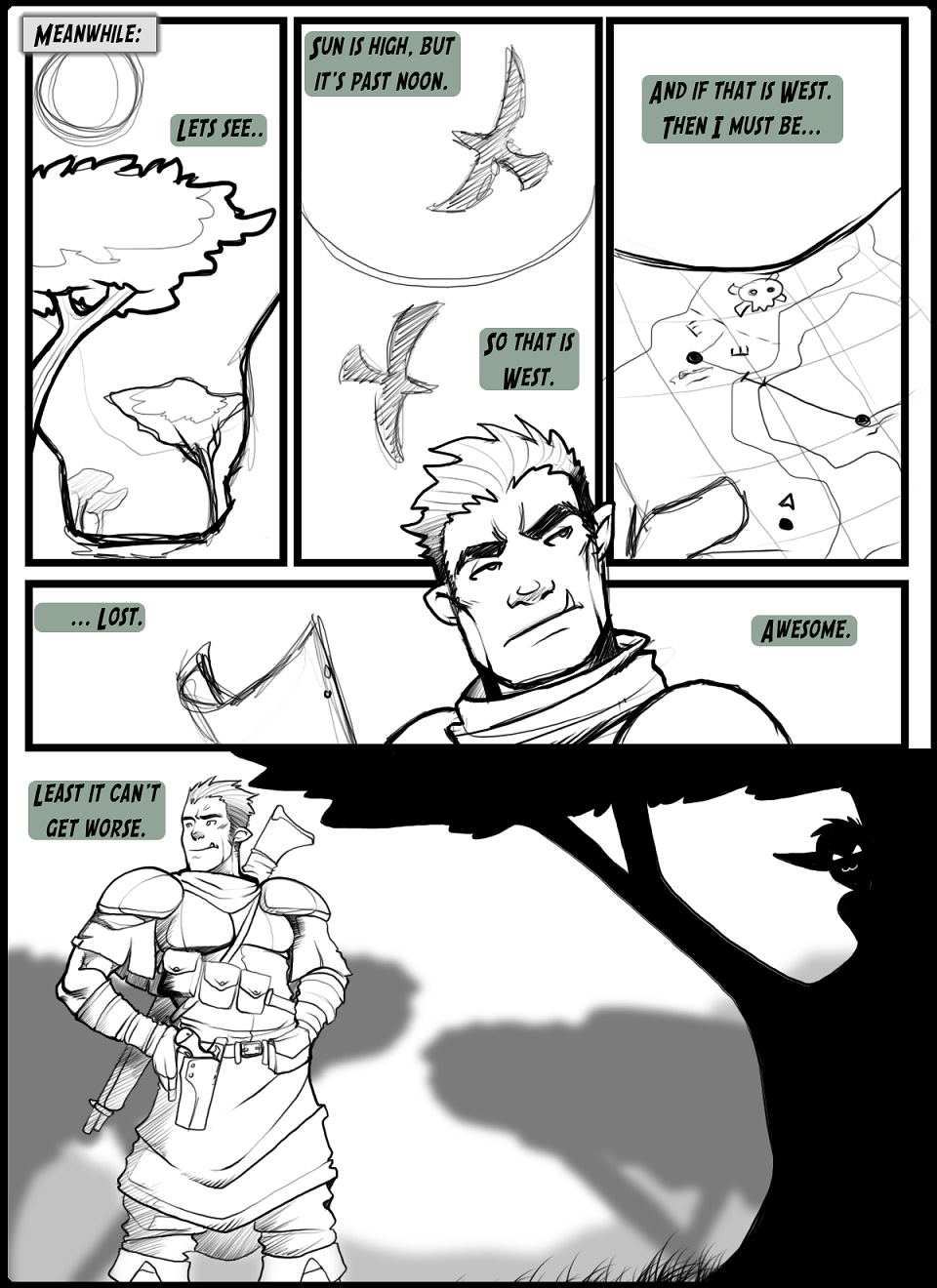 O.P. ! 2: Hog-Tied page 3 full