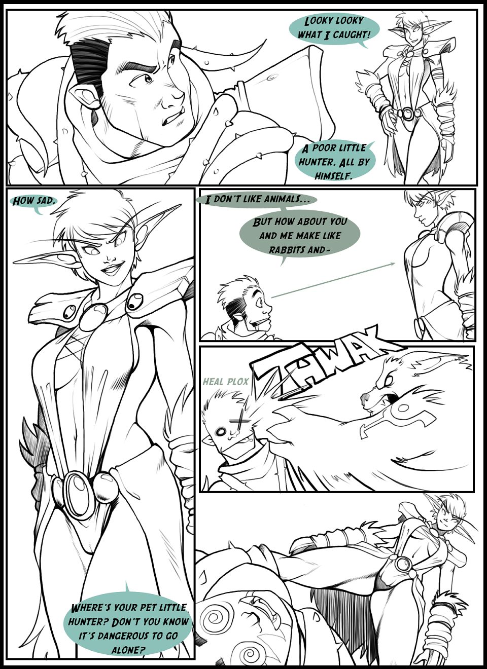 O.P. ! 2: Hog-Tied page 5 full