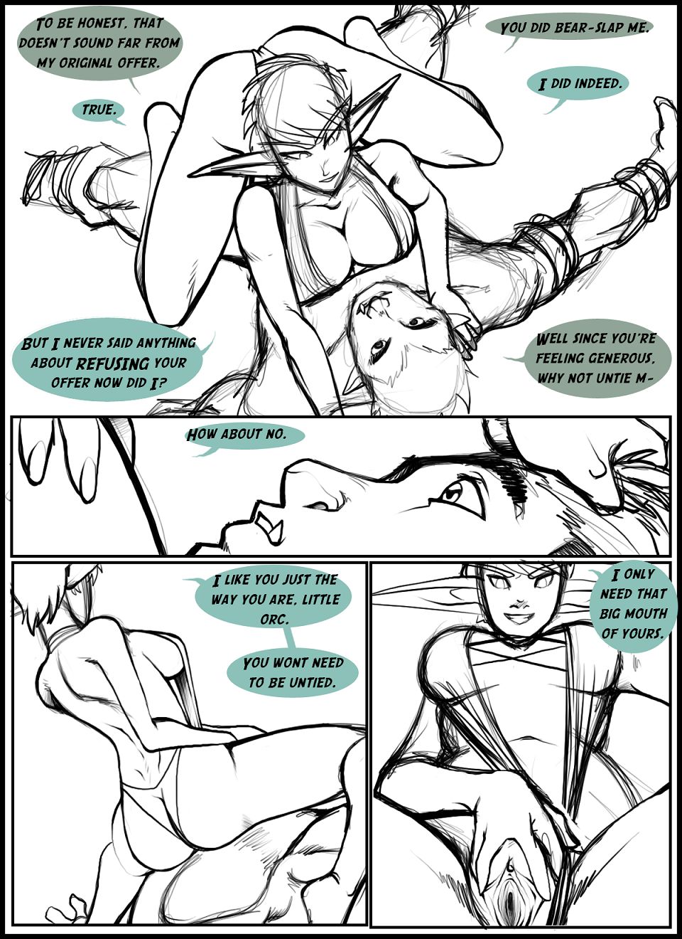 O.P. ! 2: Hog-Tied page 7 full