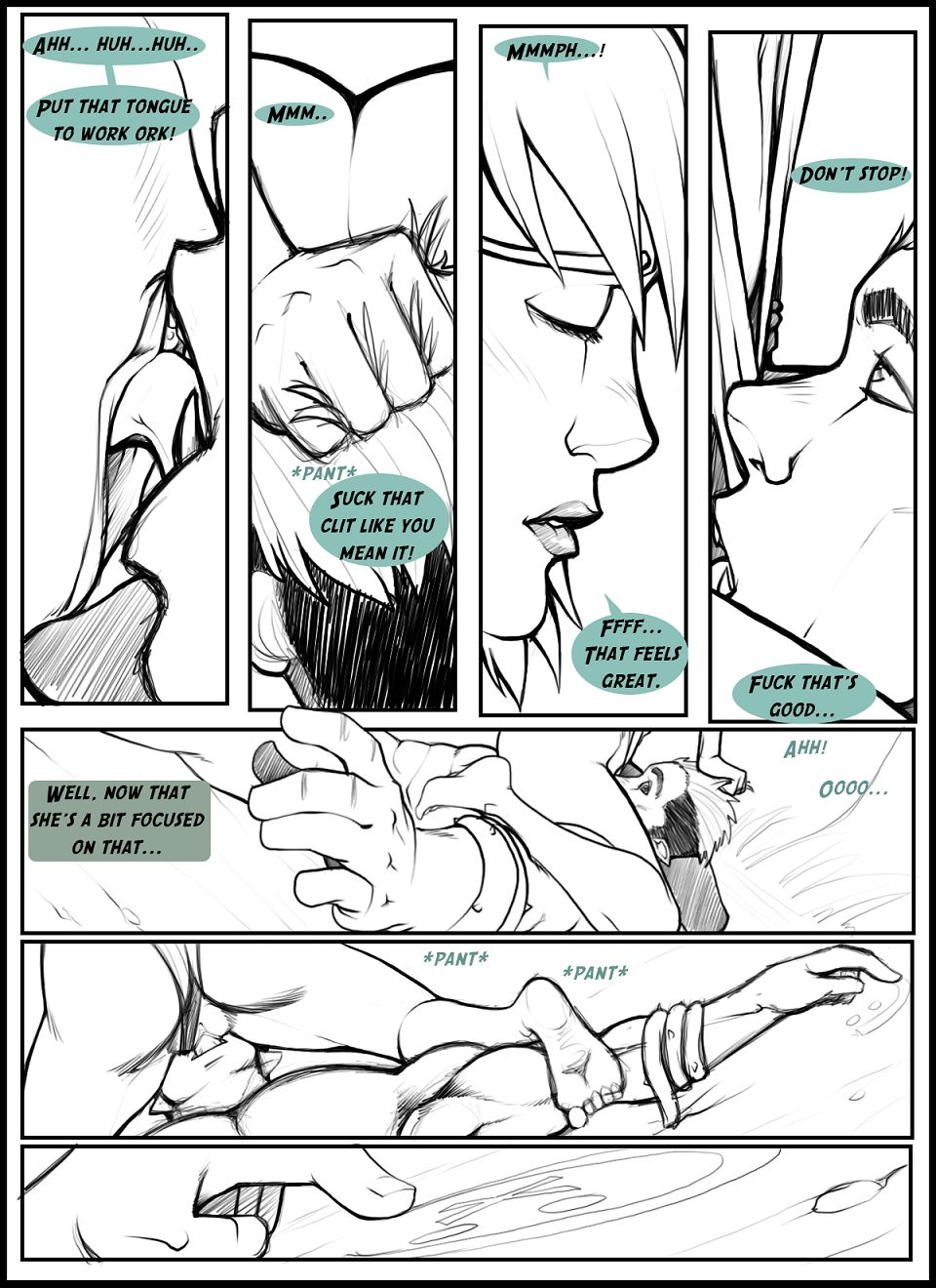 O.P. ! 2: Hog-Tied page 9 full