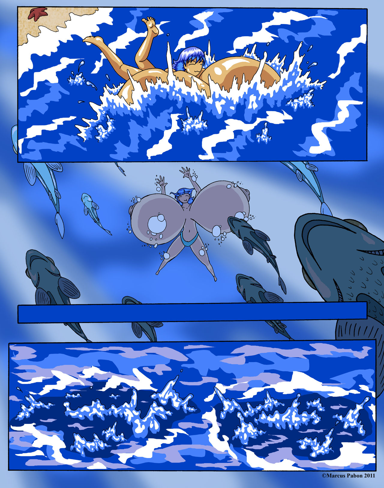 Water BE Comic page 6 full