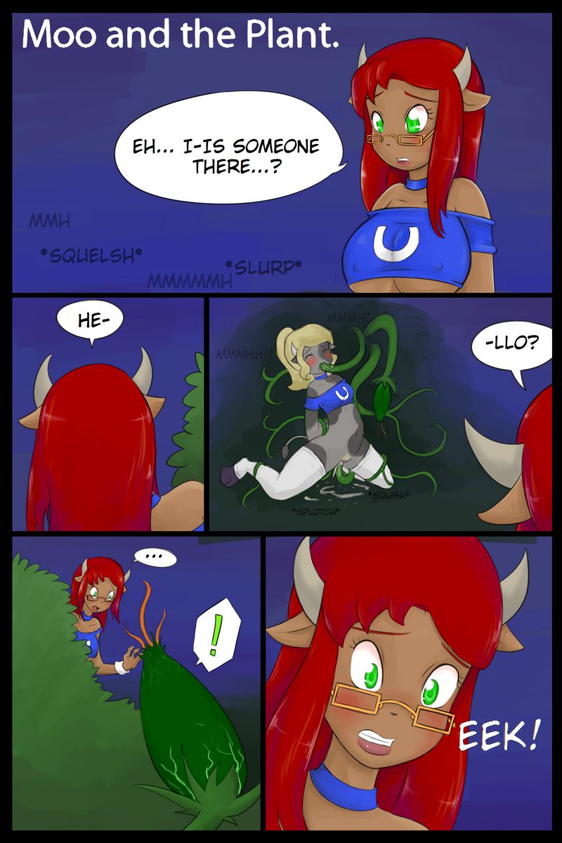 Moo and the Plant page 1 full