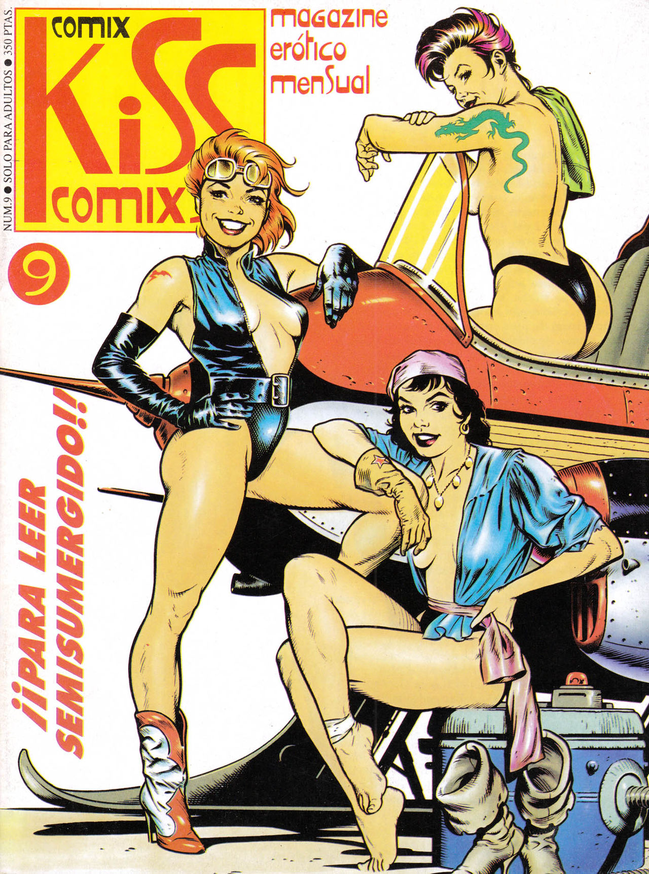 Kiss Comix #009 page 1 full