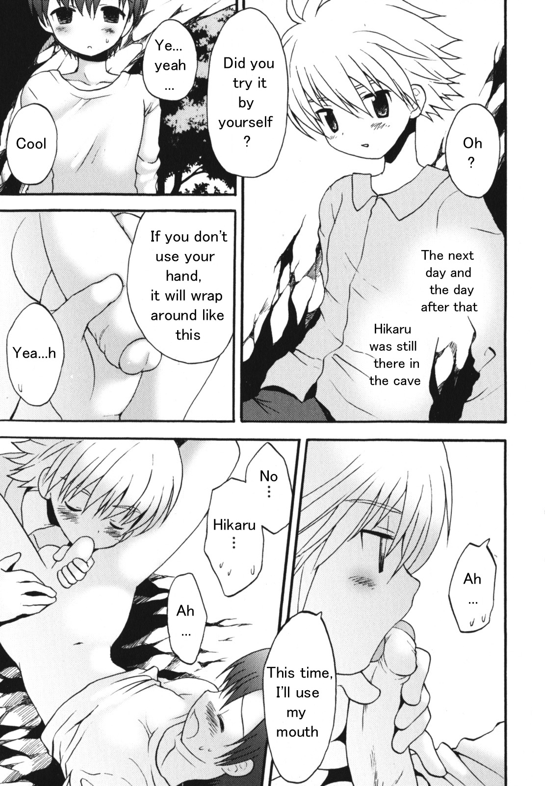 Ketsu no Naka de | Inside the Cave page 9 full