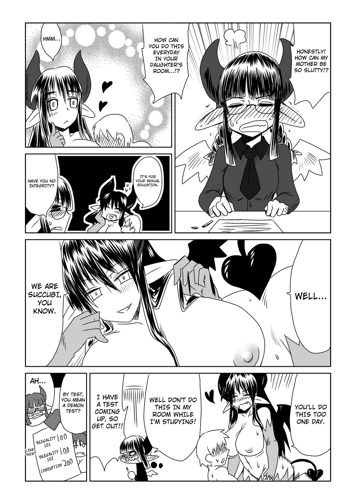 Shojo Succubus wa Hane ga Shiroi. | The Wings of a Virgin Succubus are White page 4 full