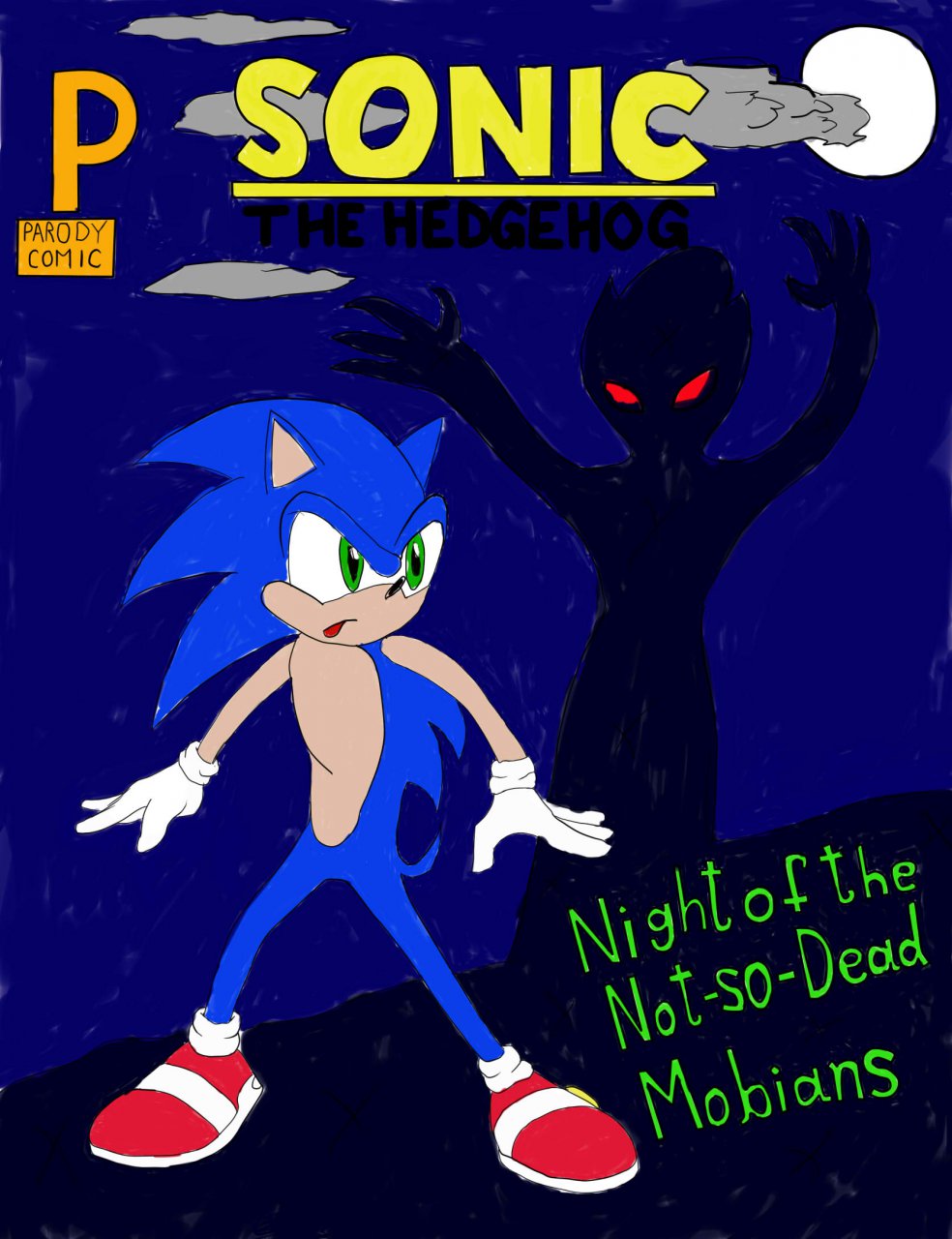 Night of the Not-So-Dead Mobians page 1 full