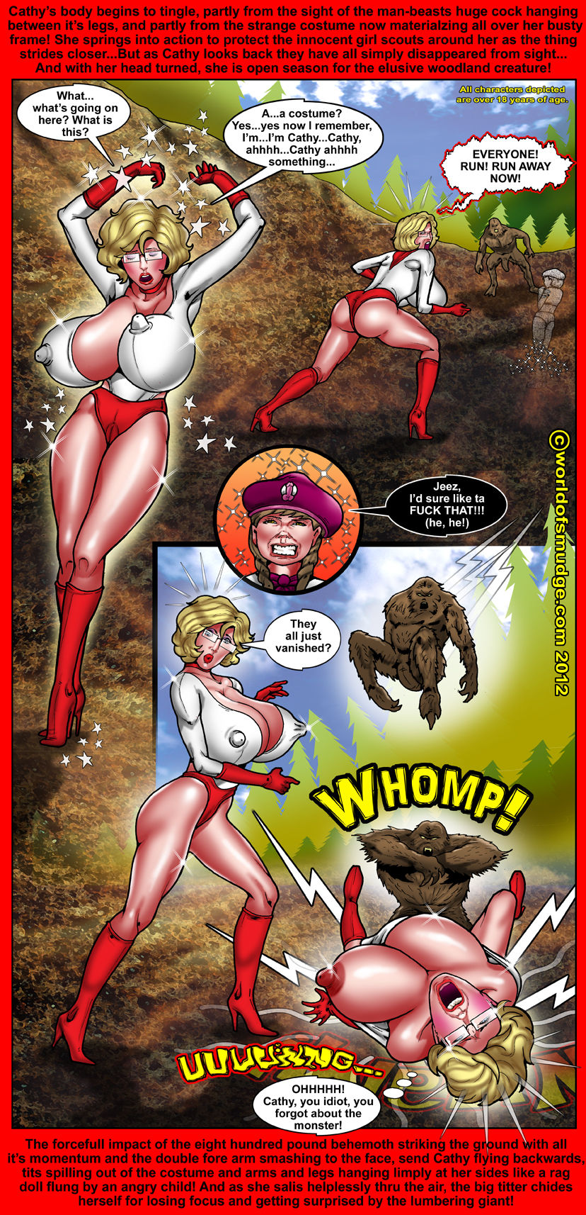 Cathy Canuck in Mayor Joyce underworld page 6 full