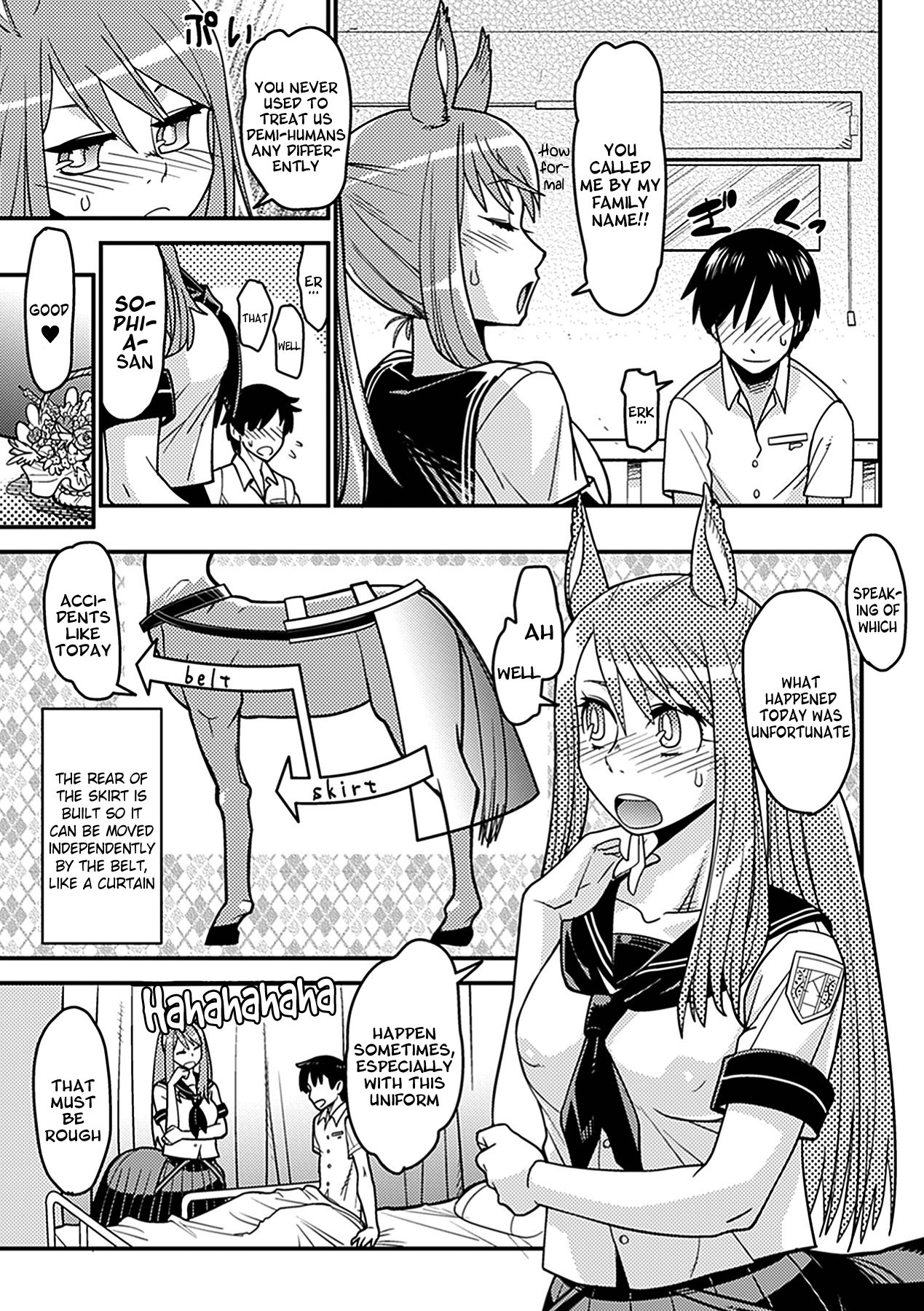 Ja Ja Uma Sailor Fuku | Wild Horse In A School Uniform   =LWB= page 5 full