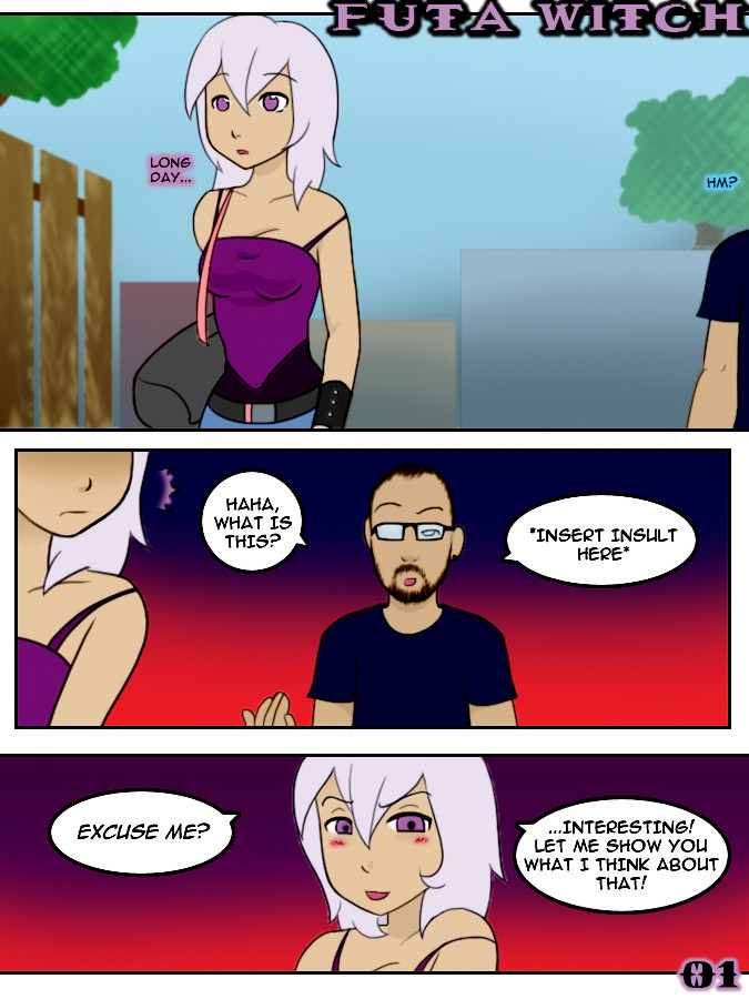 Futa Witch page 1 full