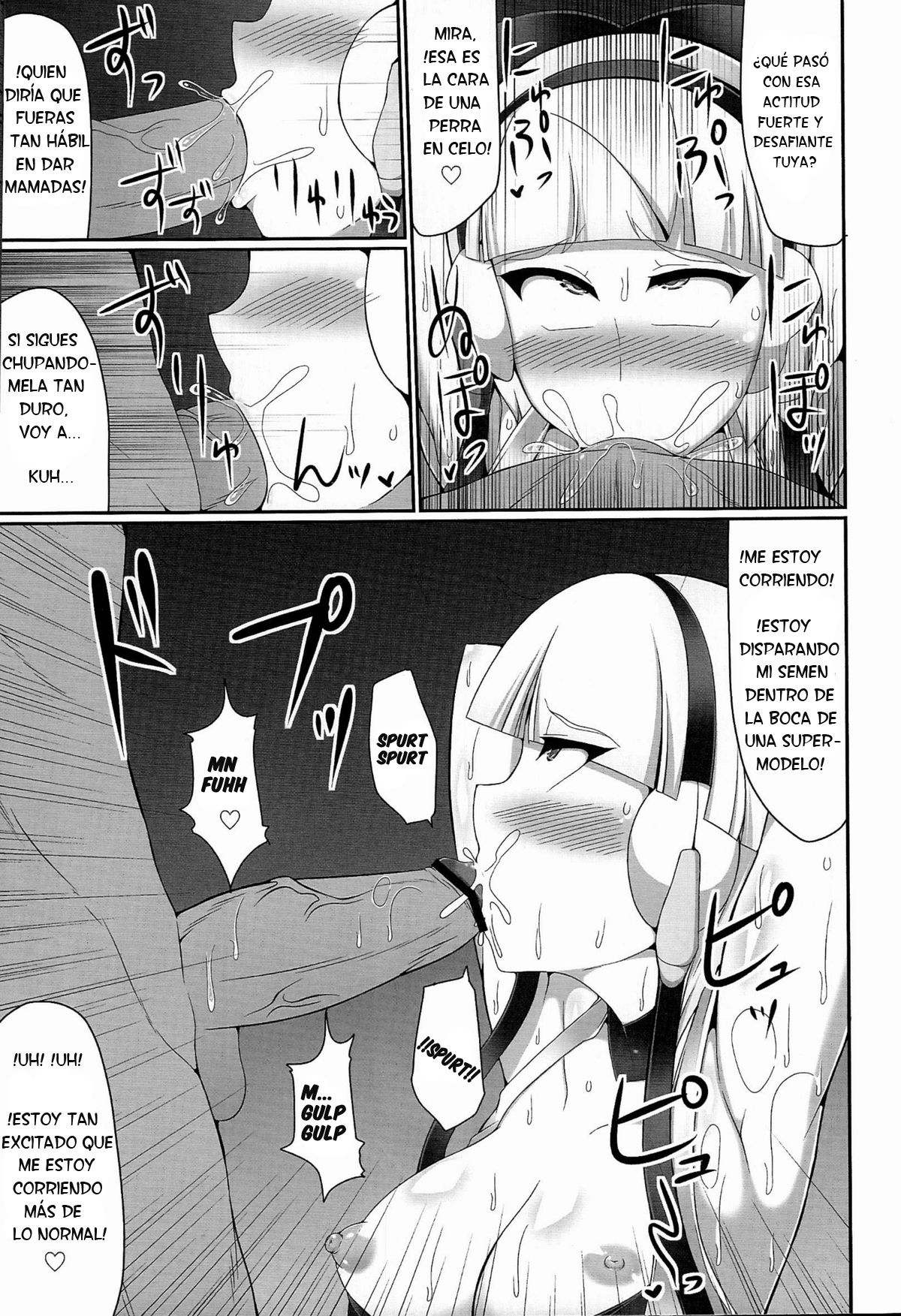 Bukkake! Erojimuri-hon BW-hen page 10 full