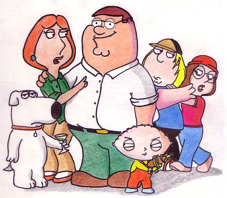Family Guy fan Art page 1 full