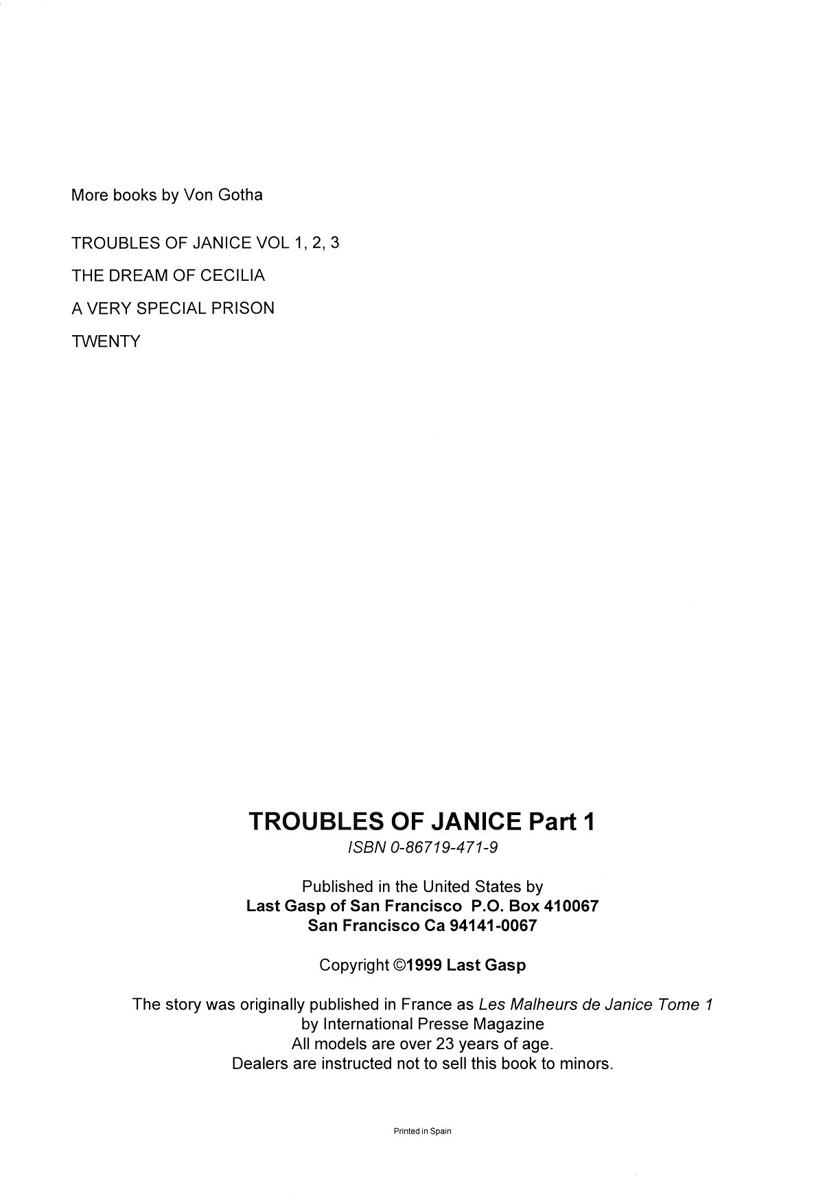 The Troubles of Janice 1 page 2 full