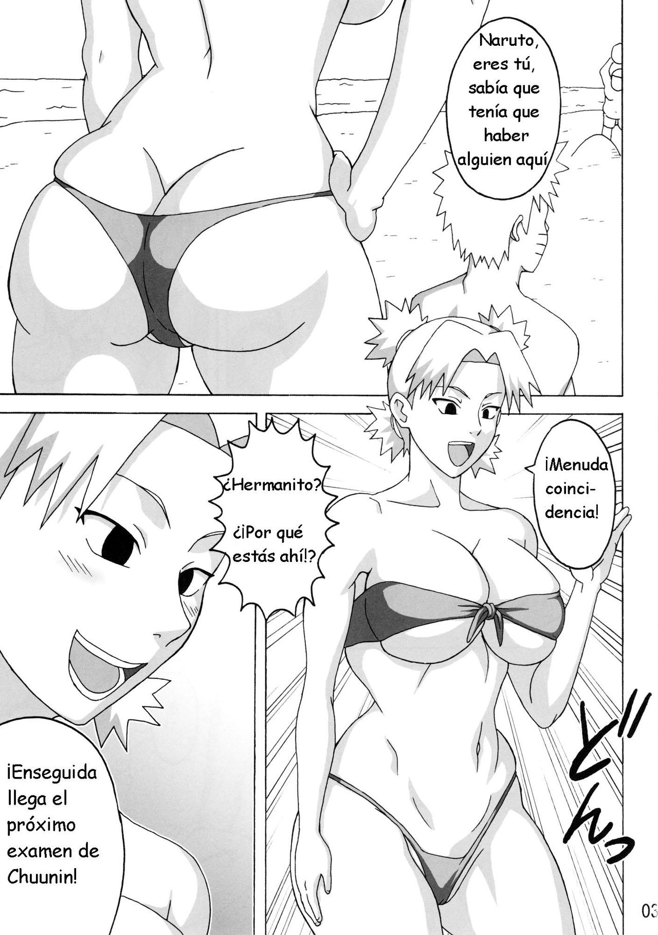 Tsunade no Insuiyoku | Tsunade's Obscene Beach page 4 full